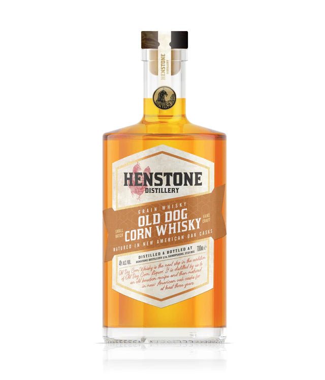 Henstone Distillery Old Dog Corn Whisky  70cl