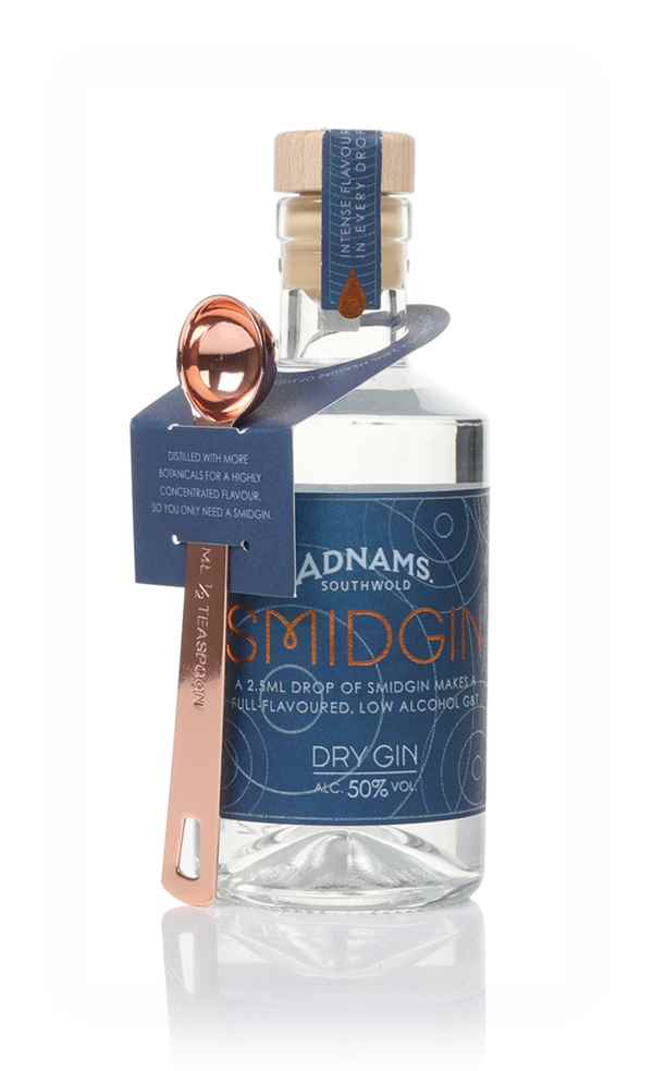 Adnams Smidgin Dry Gin  20cl  For Lower Alcohol Drinks