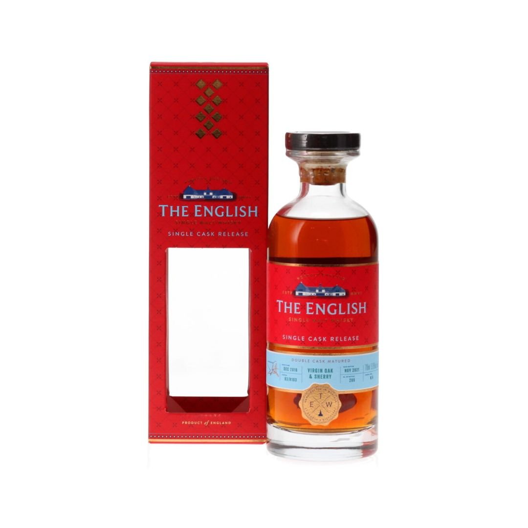 The English Distillery Double Cask Matured - Virgin OakandSherry Cask Whisky  70cl