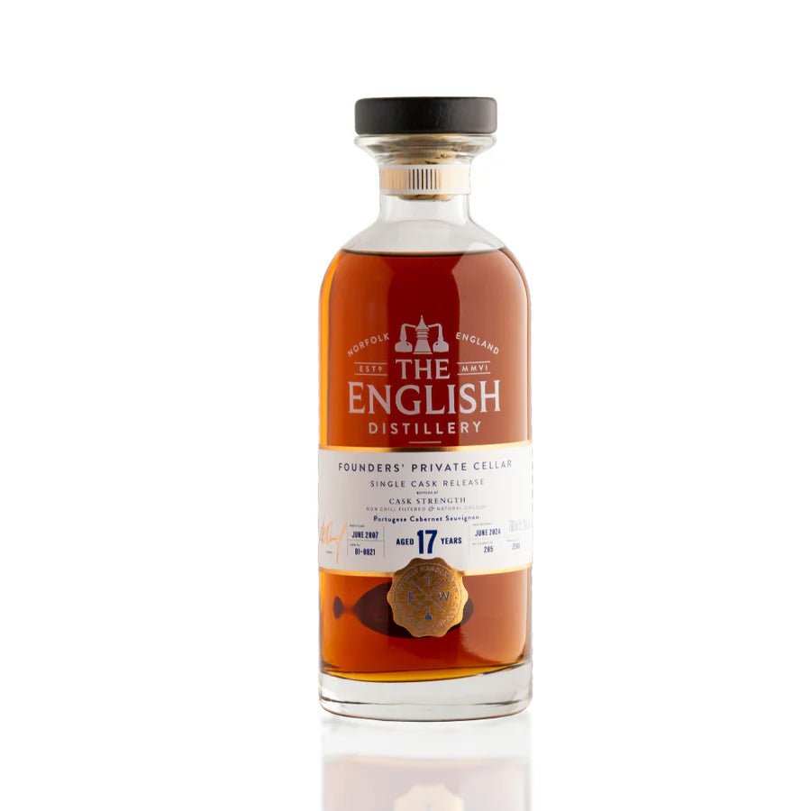 The English Distillery Founders Private Cellar - 17 Year Old Portuguese Cabernet Sauvignon Cask  70cl