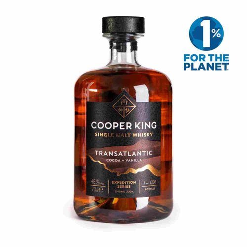 Cooper King Distillery Transatlantic Single Malt Whisky  70cl