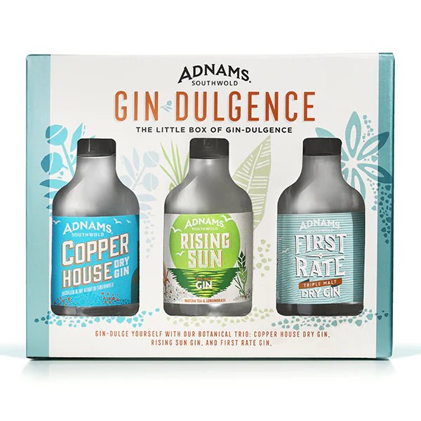 Adnams Botanical Gin Trio Gift Set  3 X 20cl