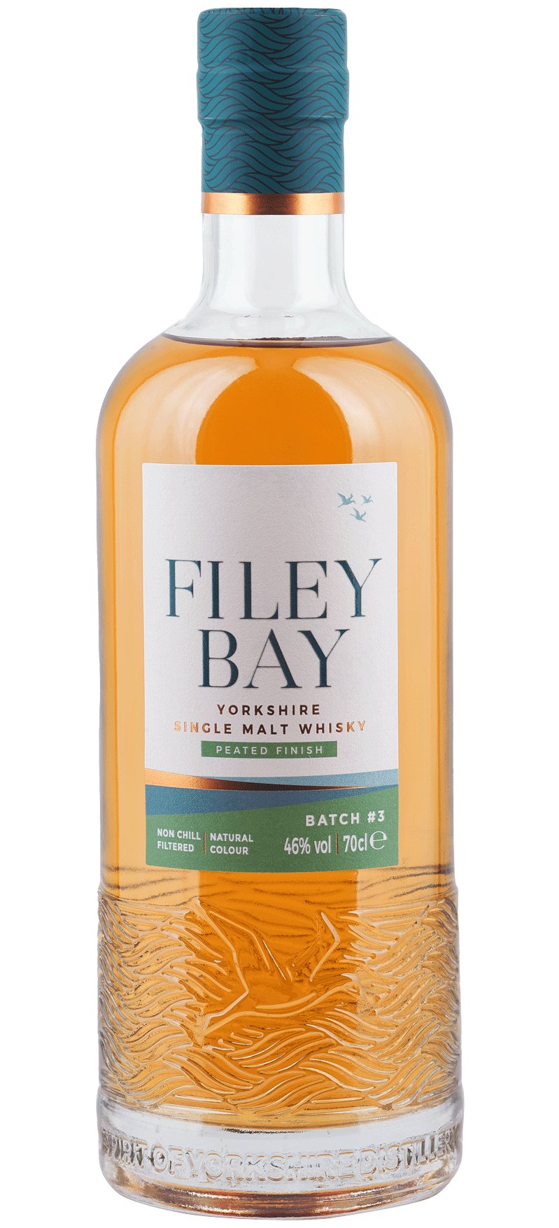 Filey Bay Peated Finish Single Malt Whisky Batch 3  70cl