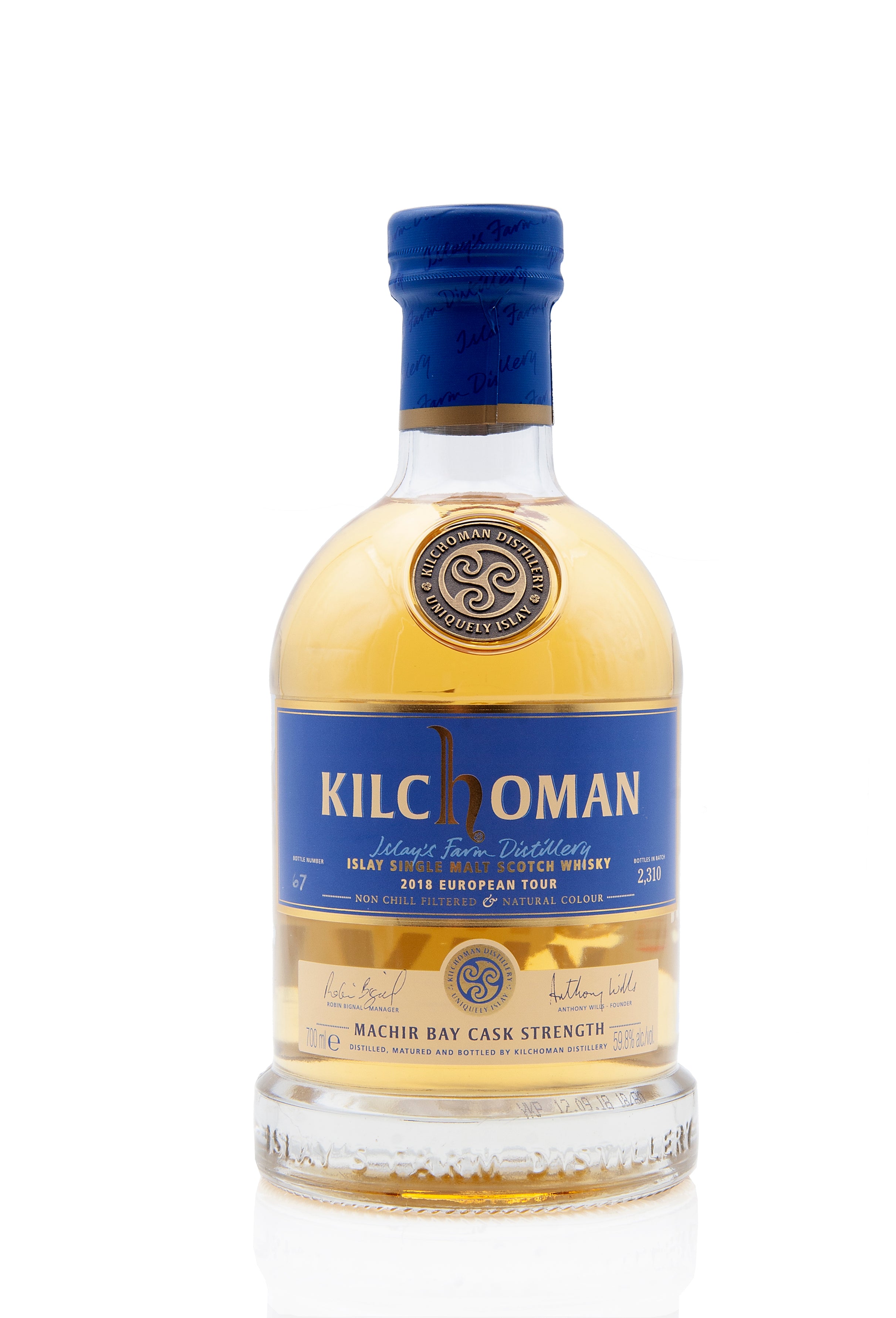 Kilchoman Machir Bay Cask Strength  2018 European Tour