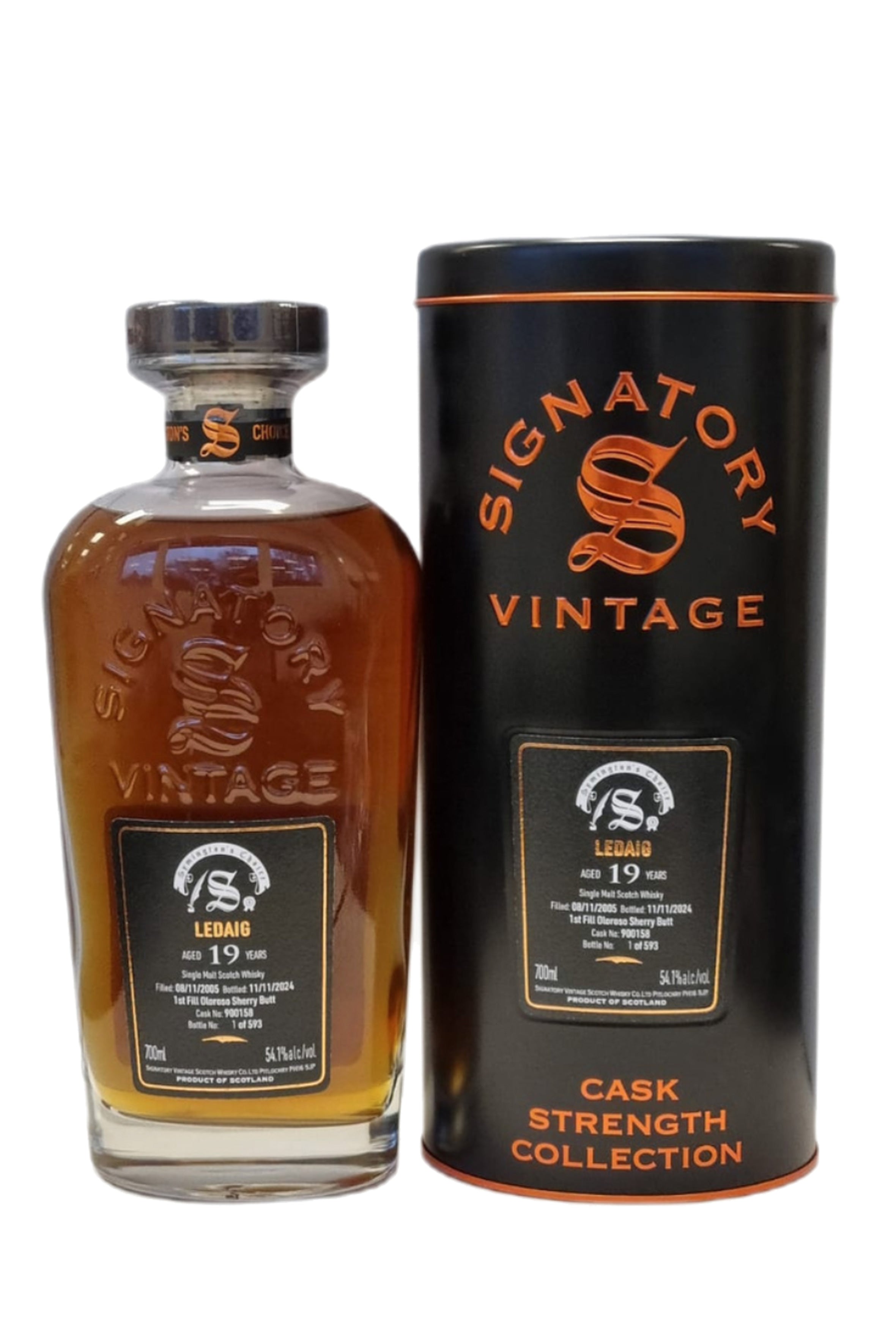 Ledaig 19 Year Old - 2005  Cask 900158  Symingtons Choice (signatory)