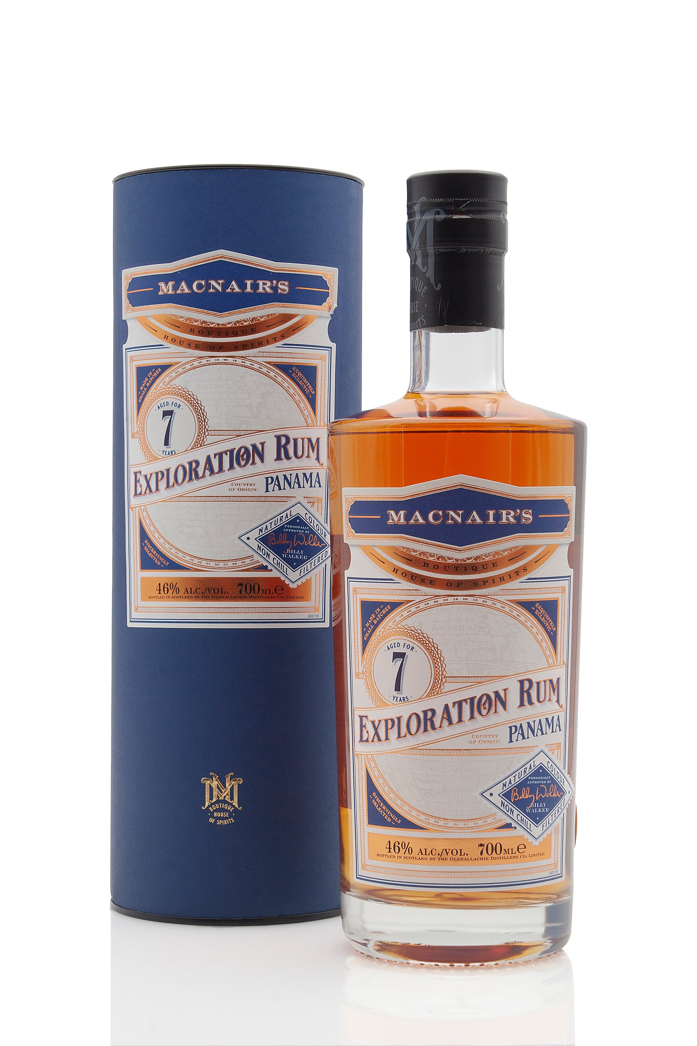 Macnairs Exploration Rum - Panama 7 Year Old