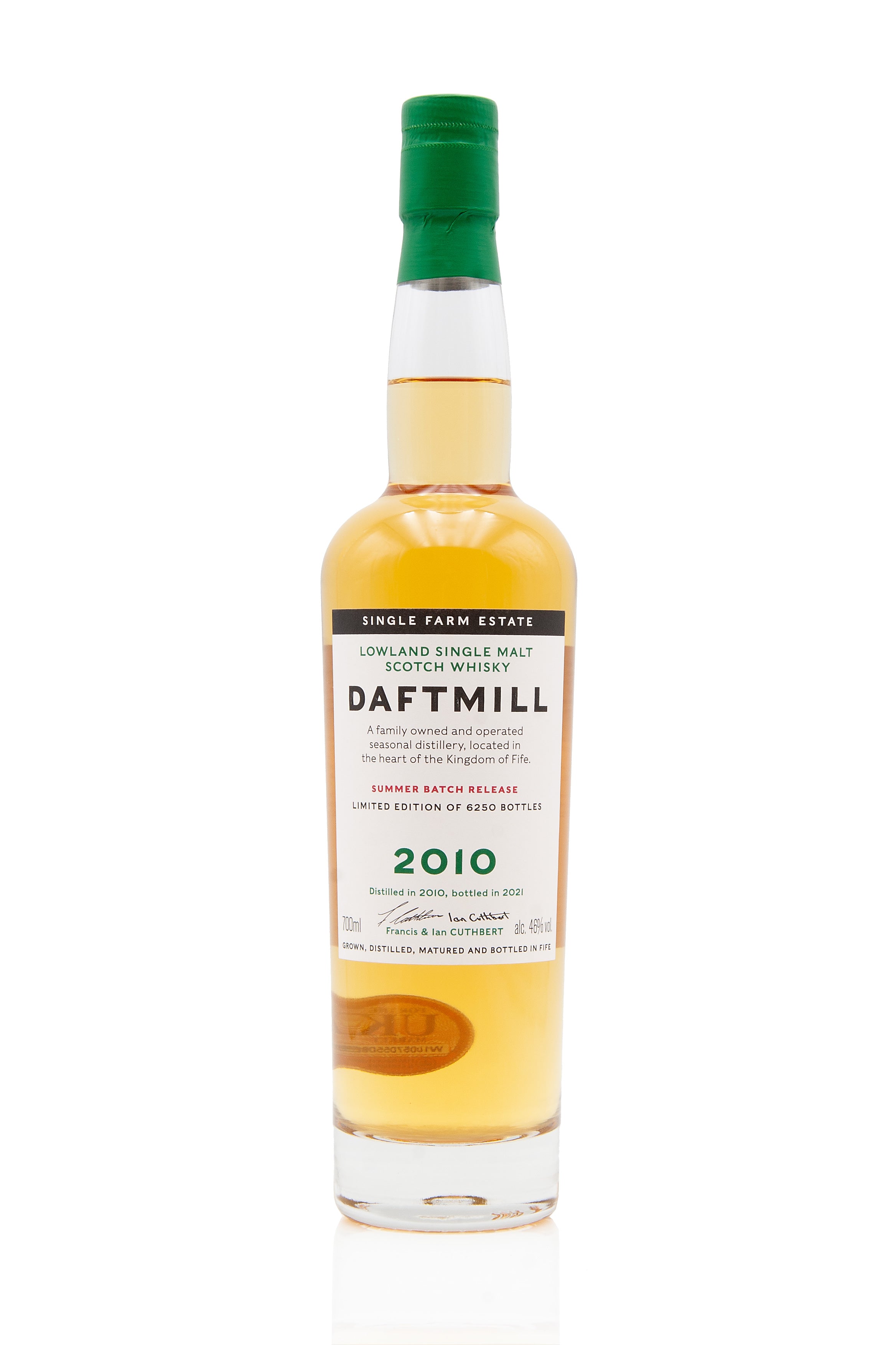 Daftmill 2010 Summer Batch Release  Bottled 2021