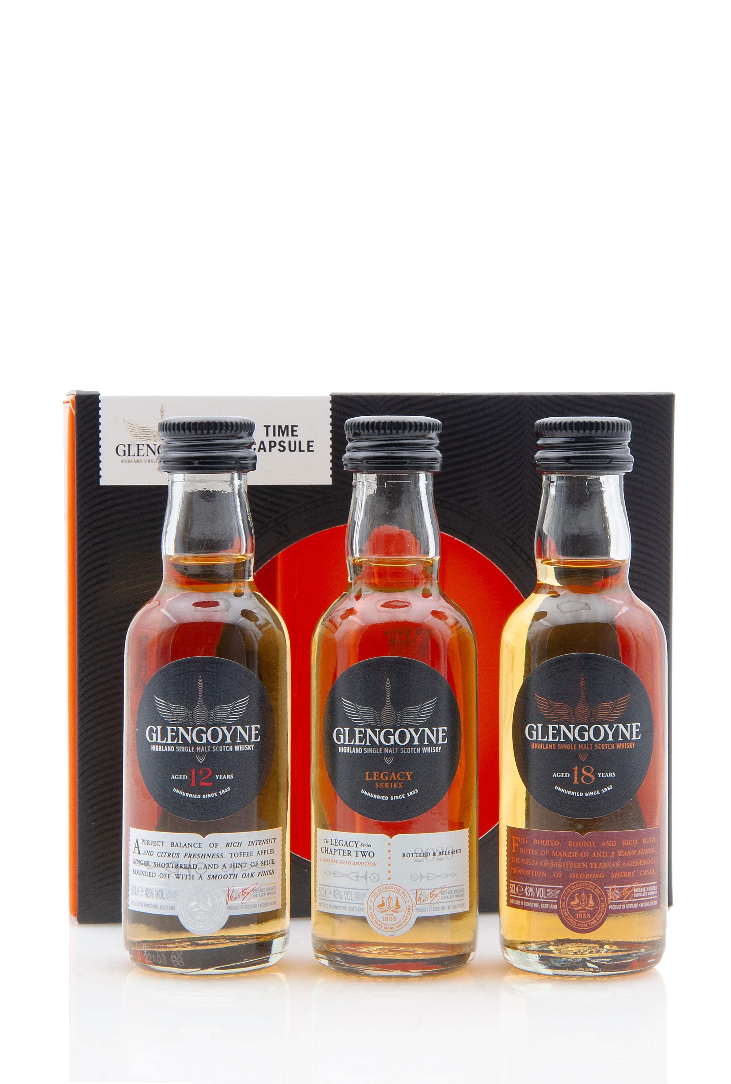 Glengoyne Time Capsule Gift Pack  3 X 5cl