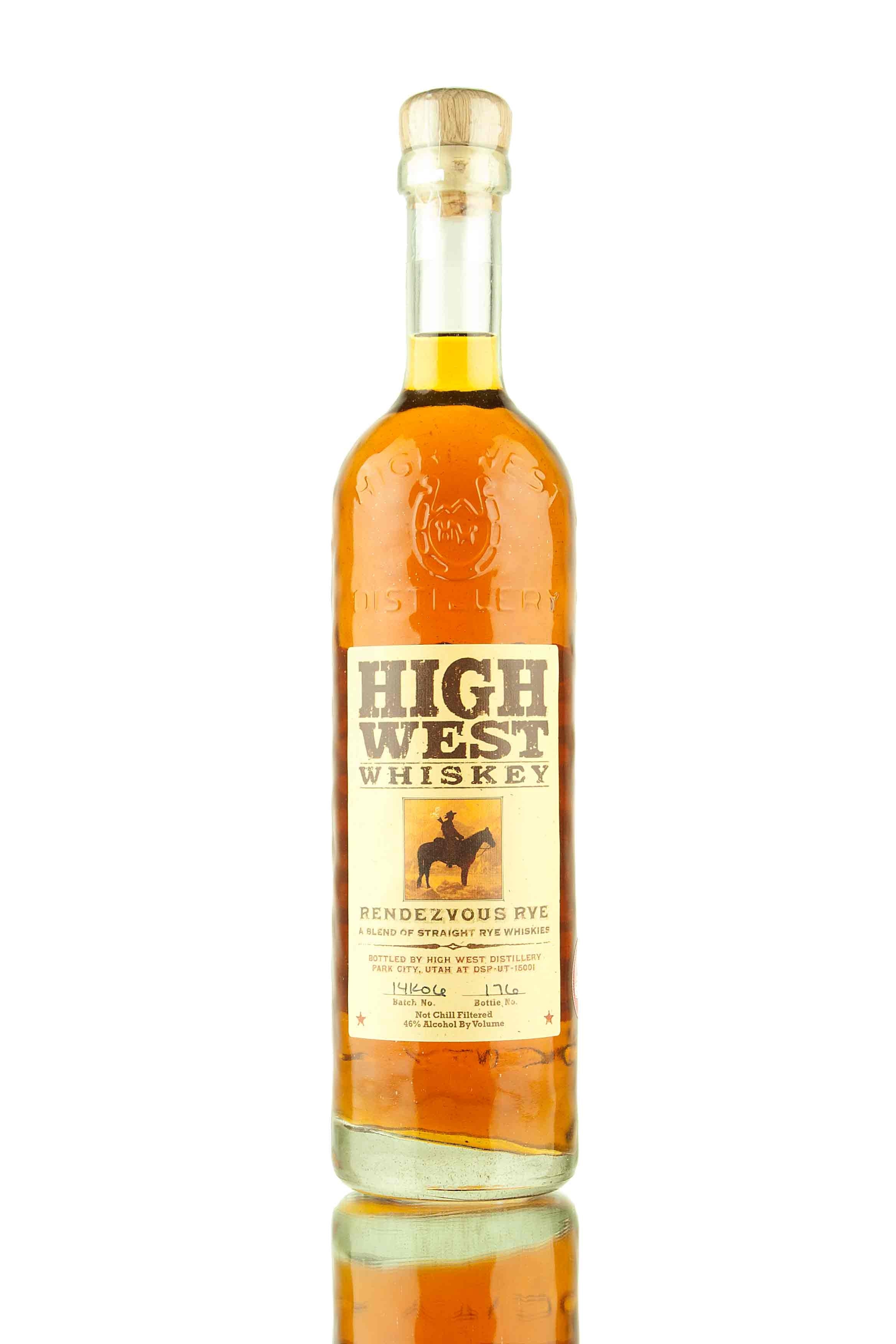 High West Rendezvous Rye