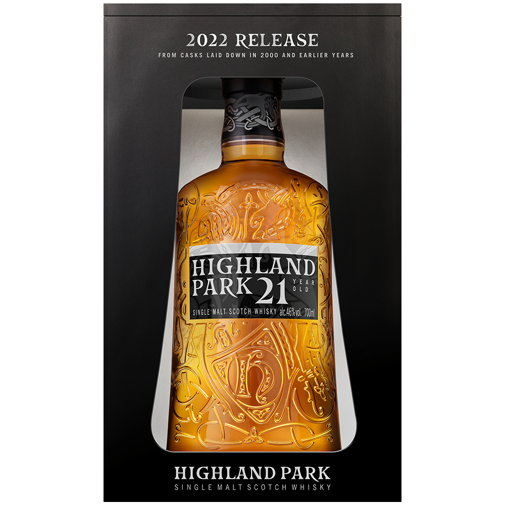 Highland Park 21 Year Old Single Malt Scotch Whisky - 70cl 46%