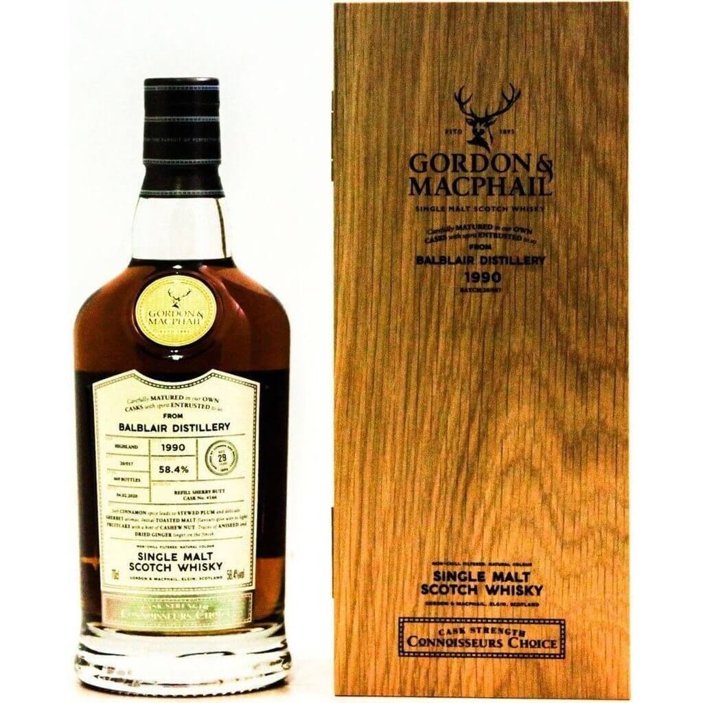 Balblair 1990 Connoisseurs Choice (gordonandMacphail) - 70cl 58.4%