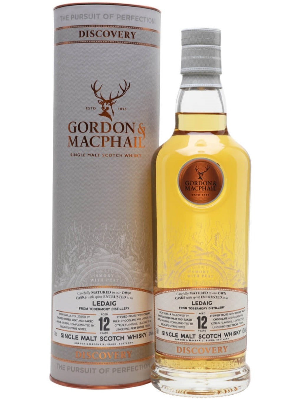 Ledaig 12 Year Old Discovery GordonandMacphail Single Malt Scotch Whisky - 70cl 43%