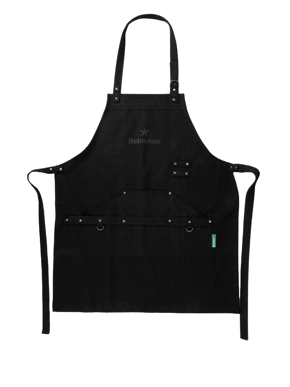 Black Heineken Bbq Apron